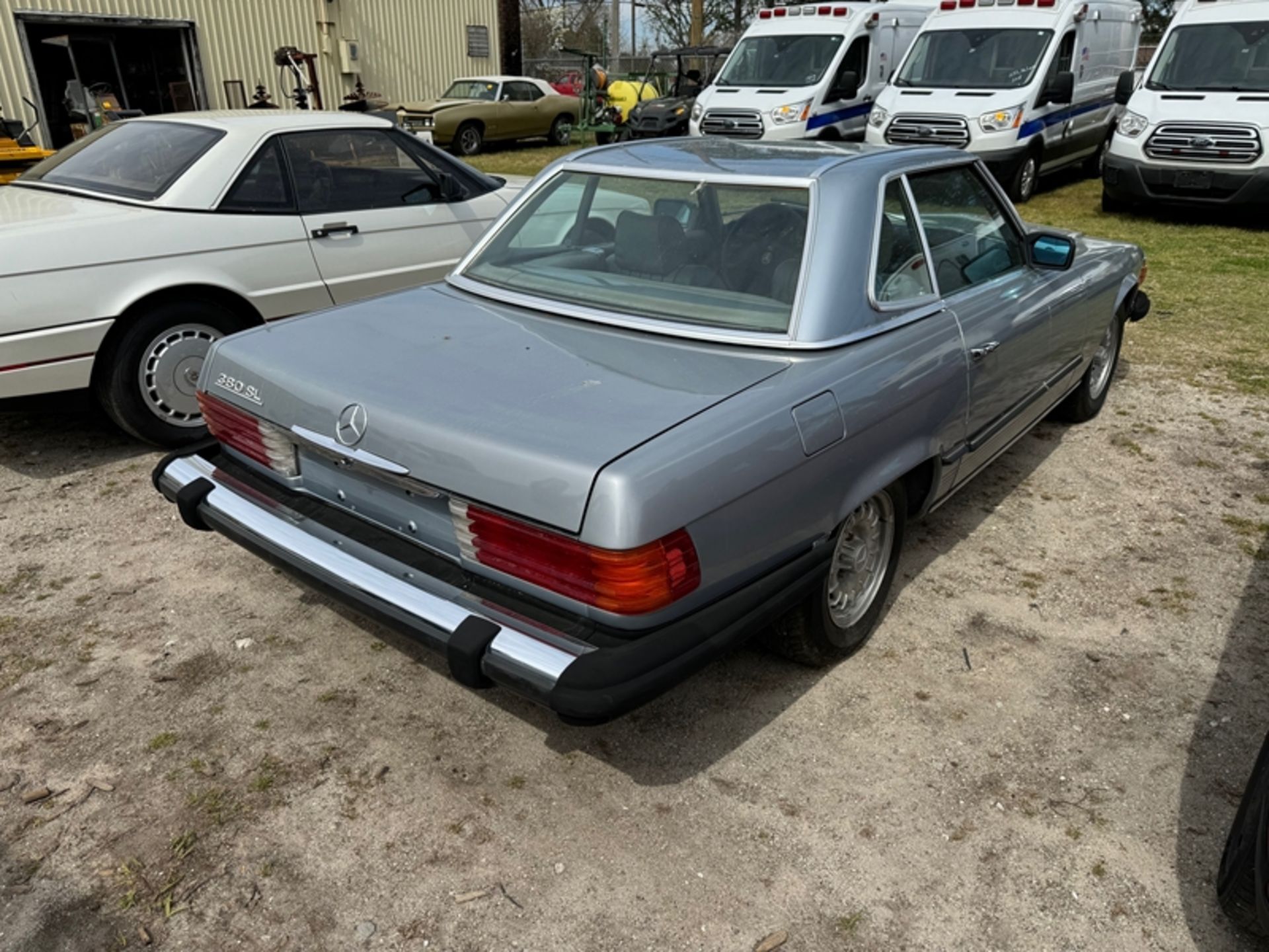 1984 MERCEDES 380SL - 116,262 miles showing - WDBBA45A7EA009891 - Image 3 of 6