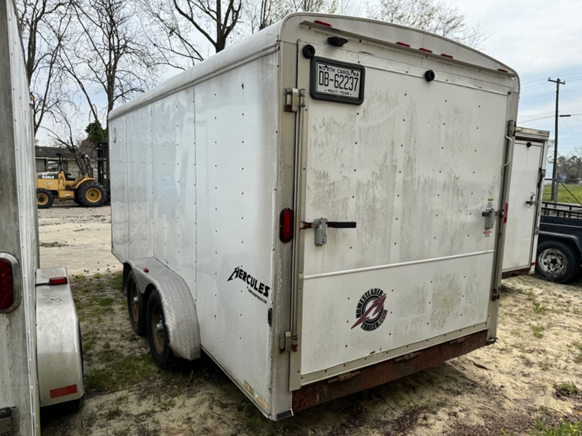 2014 HOMESTEADER 7'x16' enclosed trailer - 5HABE1621EN027876 - Image 4 of 5