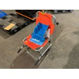 Stair chair with medical equipment