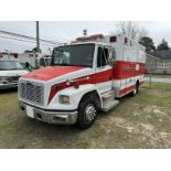 2001 FREIGHTLINER Ambulance MD, dsl - 122,492 miles showing - 1FV3GFBC41HH19233