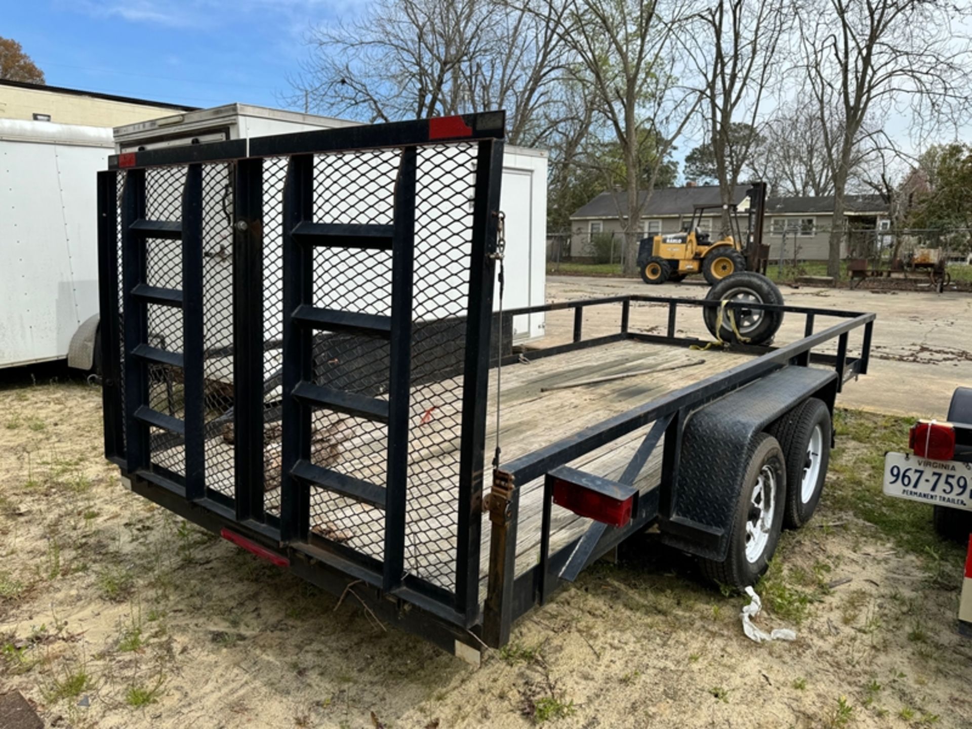 2012 HOLMES 82"x16' utility trailer - 5LVB1629CA024881 - Image 3 of 4