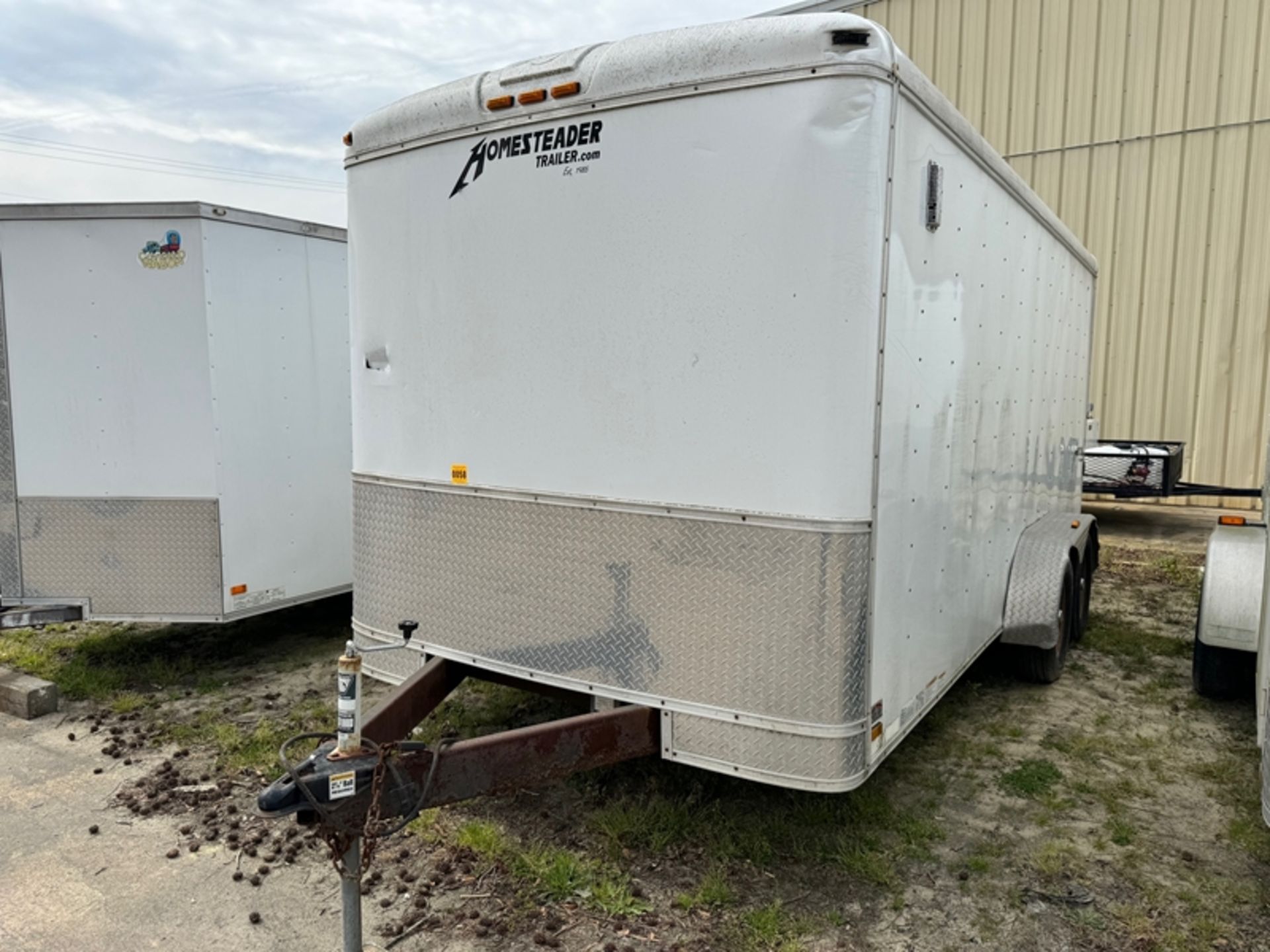 2014 HOMESTEADER 7'x16' enclosed trailer - 5HABE1621EN027876