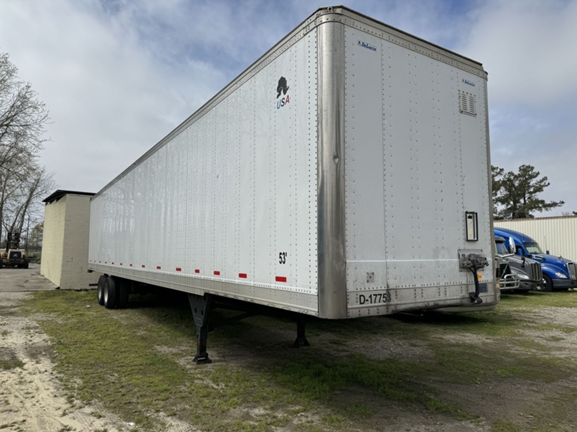 2022 DE LUCIA D5000 53'x102" air ride dry van trailer - 7LVD5DD22ND010107 - Image 2 of 6