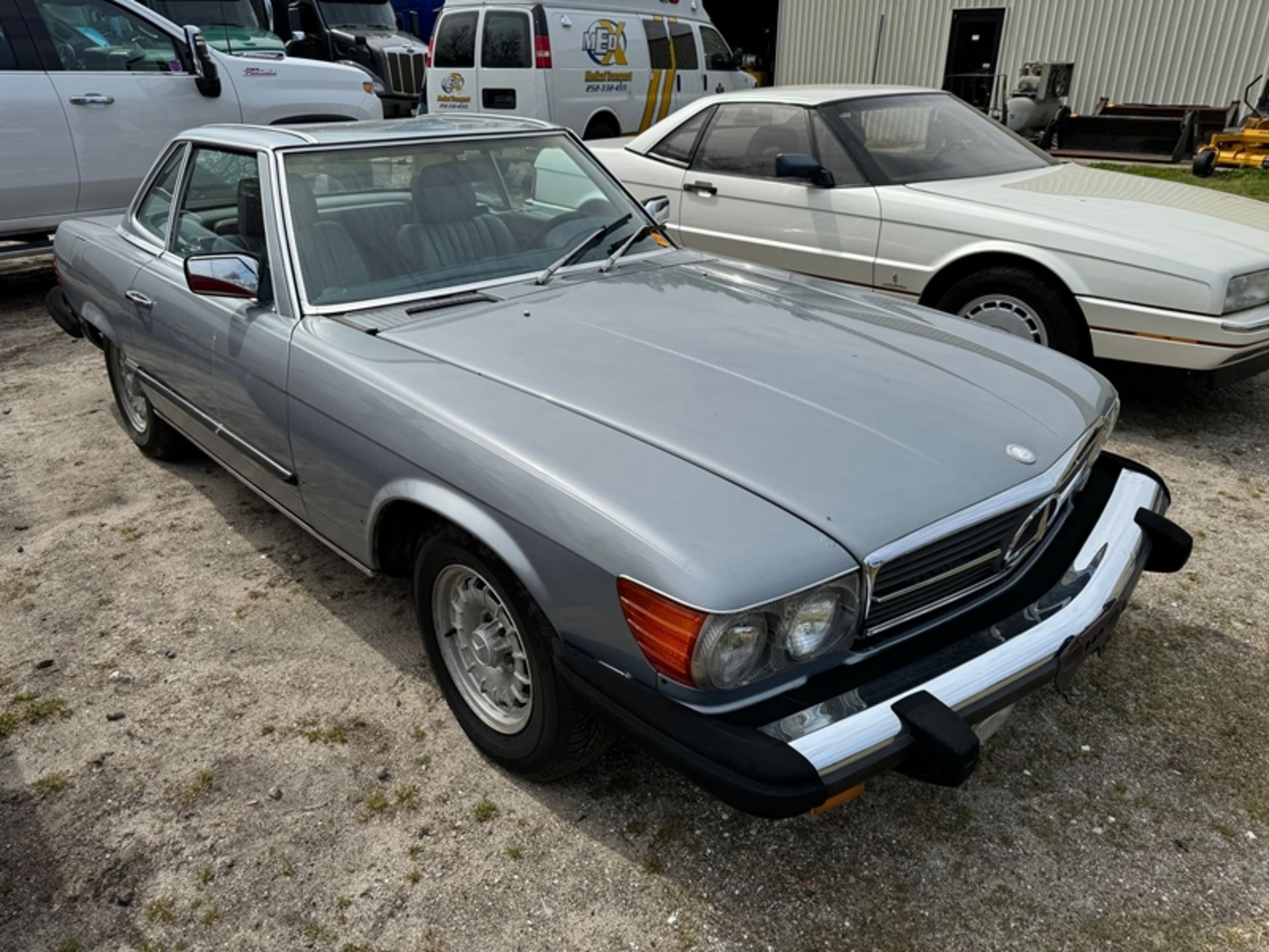 1984 MERCEDES 380SL - 116,262 miles showing - WDBBA45A7EA009891 - Image 2 of 6