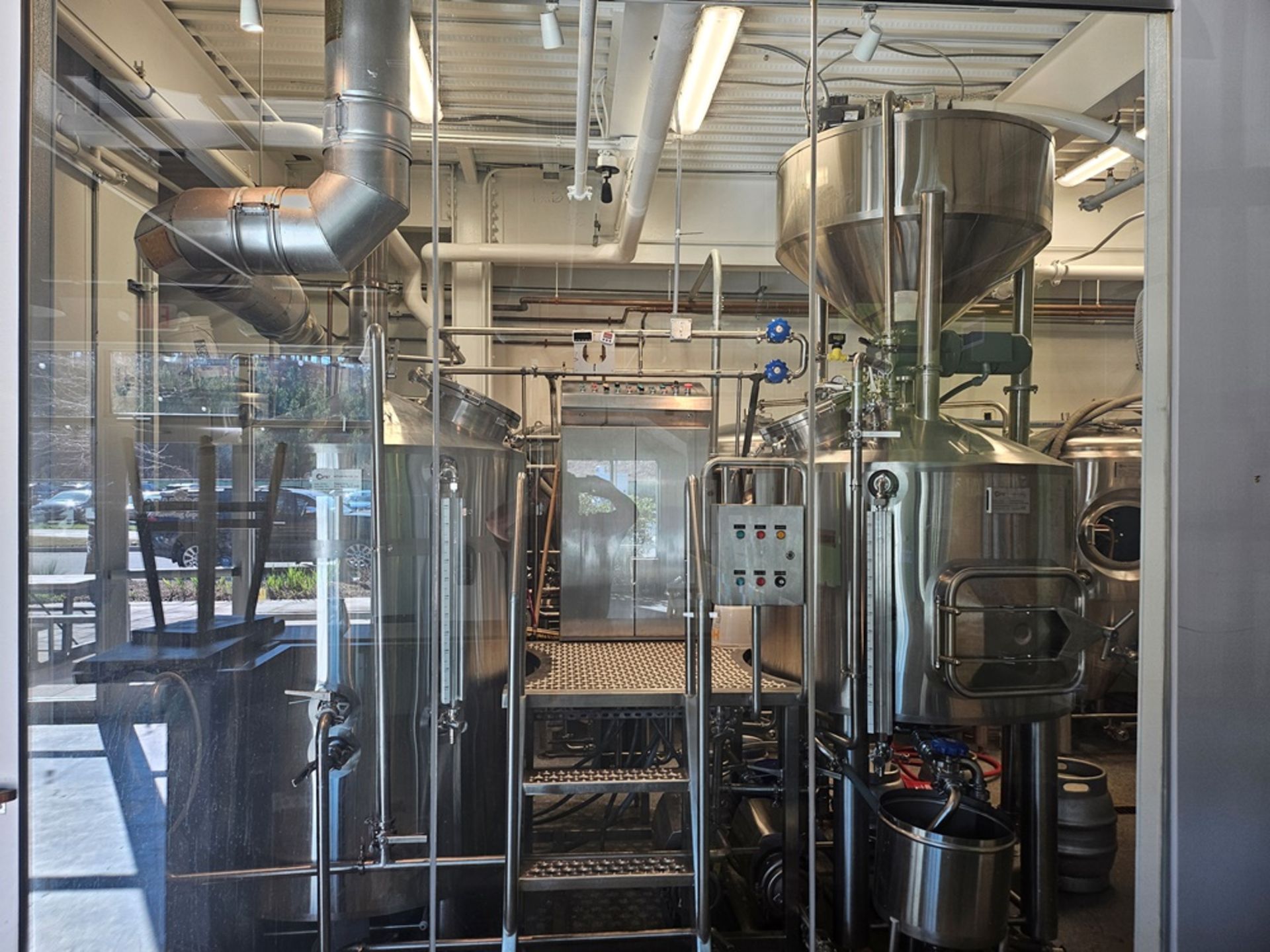Complete Brewery - 5 barrel NFE system, walking cooler, tap system and more