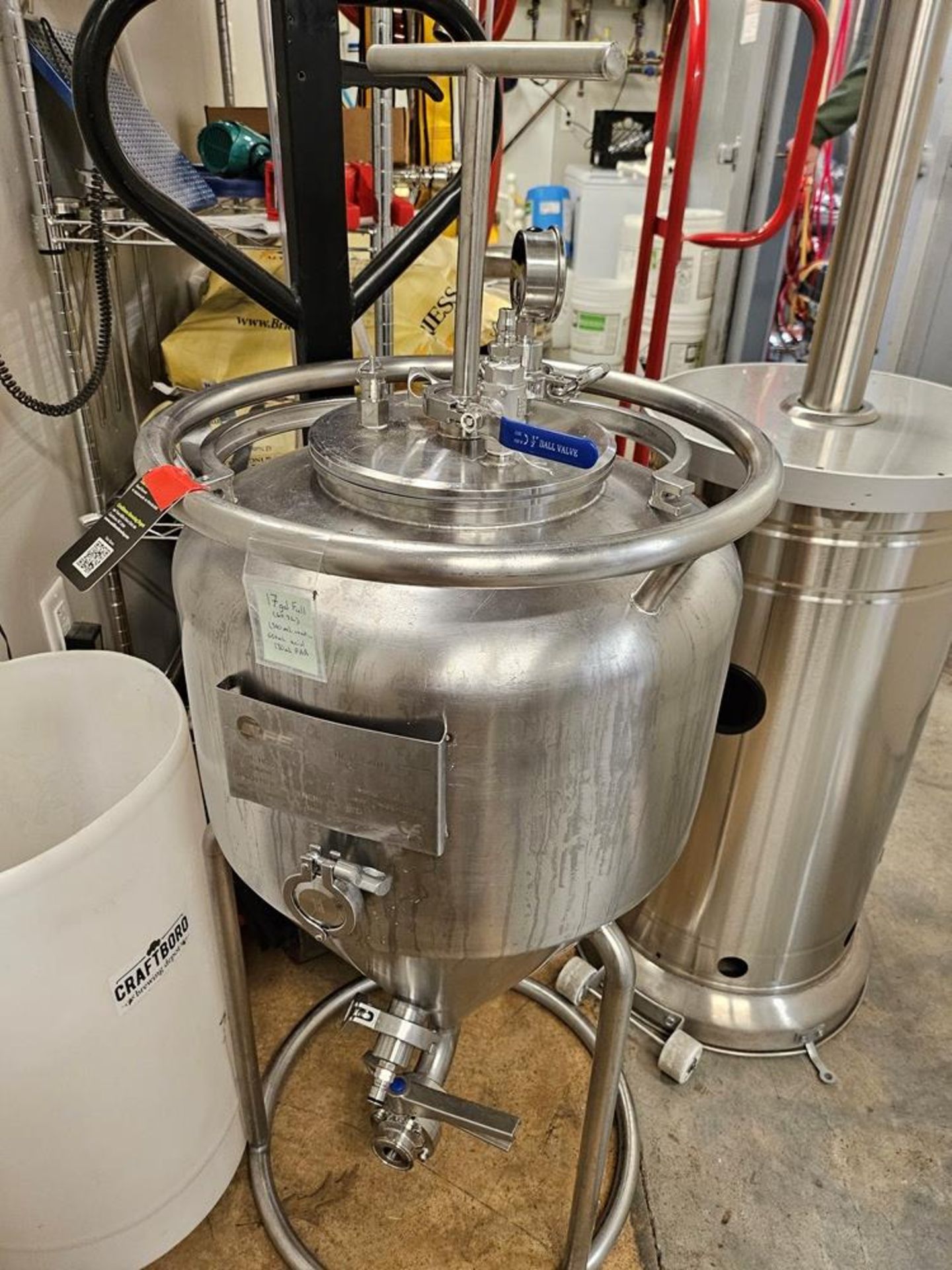 Complete Brewery - 5 barrel NFE system, walking cooler, tap system and more - Image 43 of 80