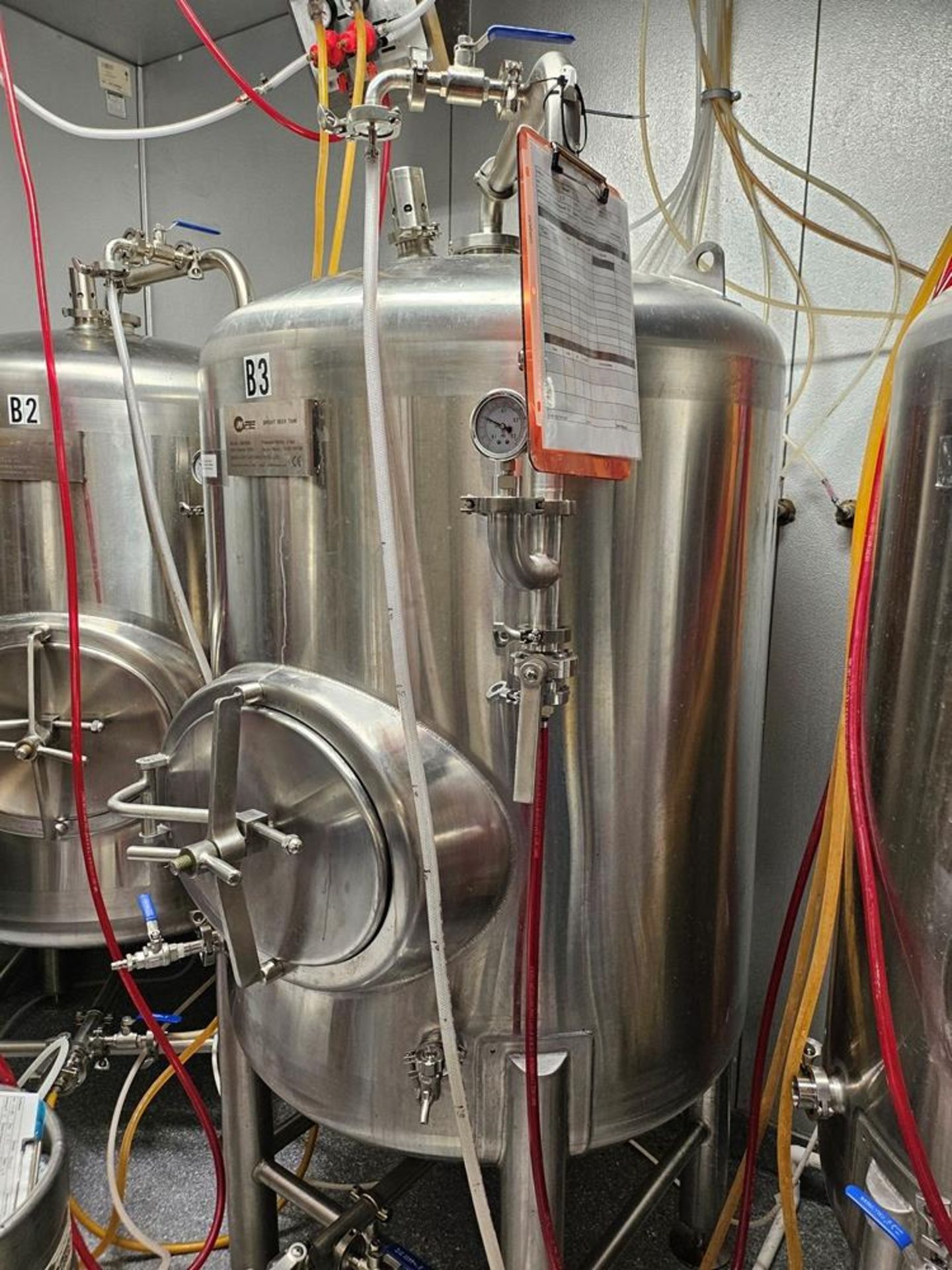 Complete Brewery - 5 barrel NFE system, walking cooler, tap system and more - Image 57 of 80