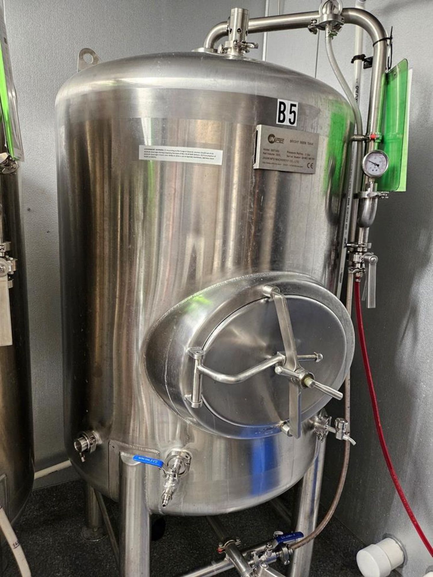 Complete Brewery - 5 barrel NFE system, walking cooler, tap system and more - Image 61 of 80