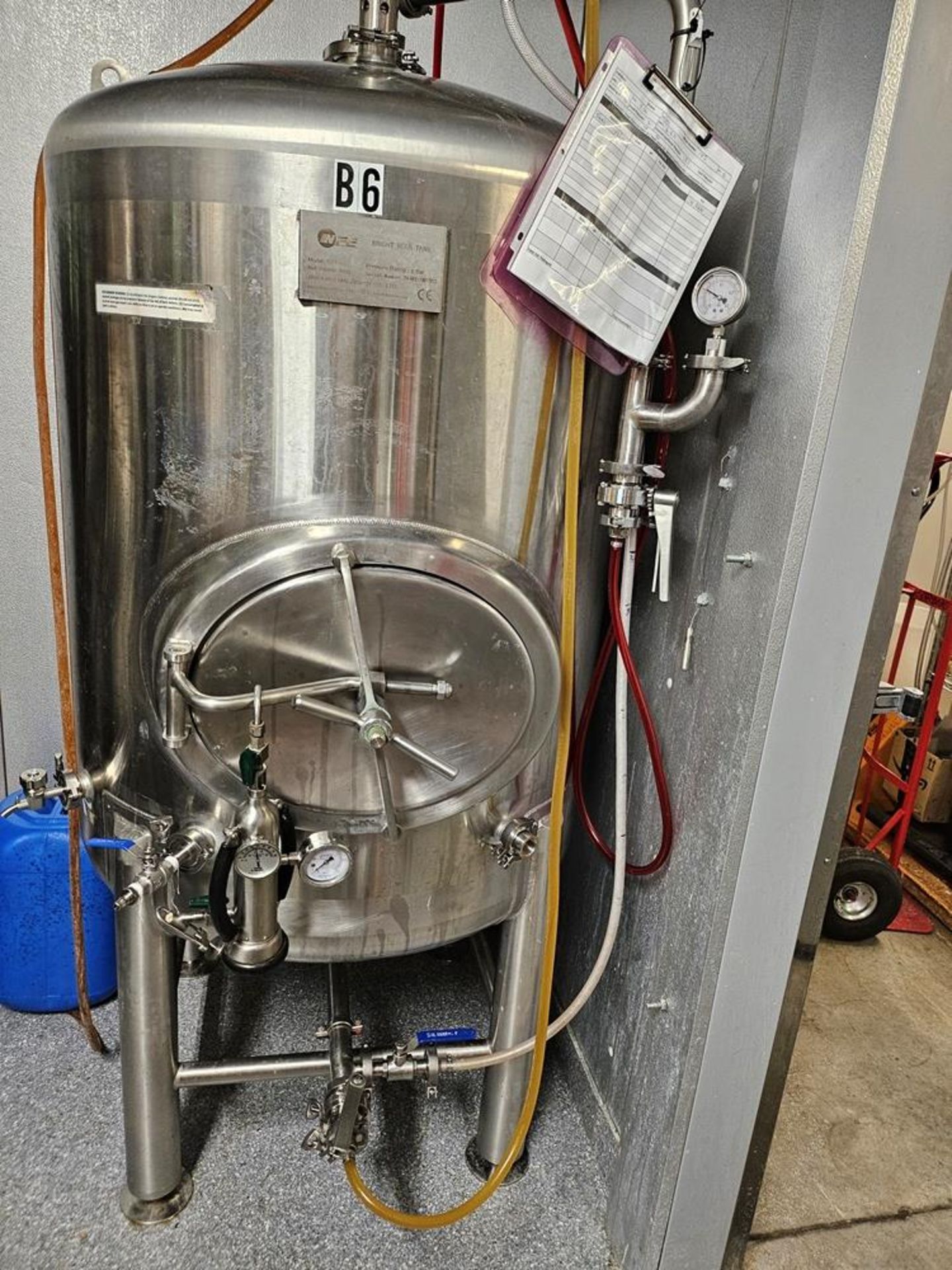 Complete Brewery - 5 barrel NFE system, walking cooler, tap system and more - Image 63 of 80