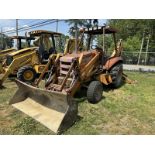 CASE 580K backhoe - no brakes - unknown hours