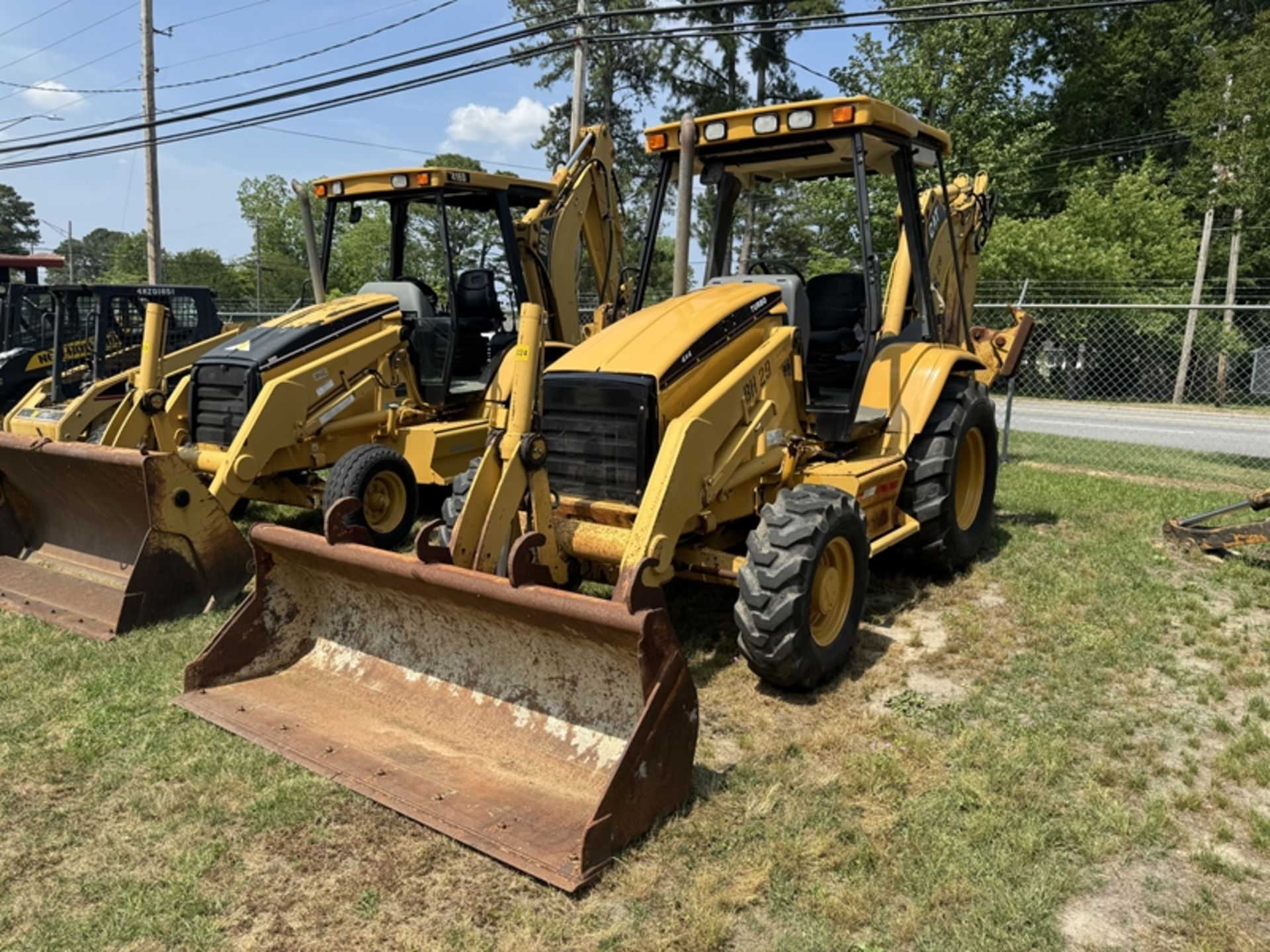 CAT 416C backhoe, 4wd – 3383 hours showing - 5YN0633