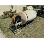 300 gallon tank with hhose and reel