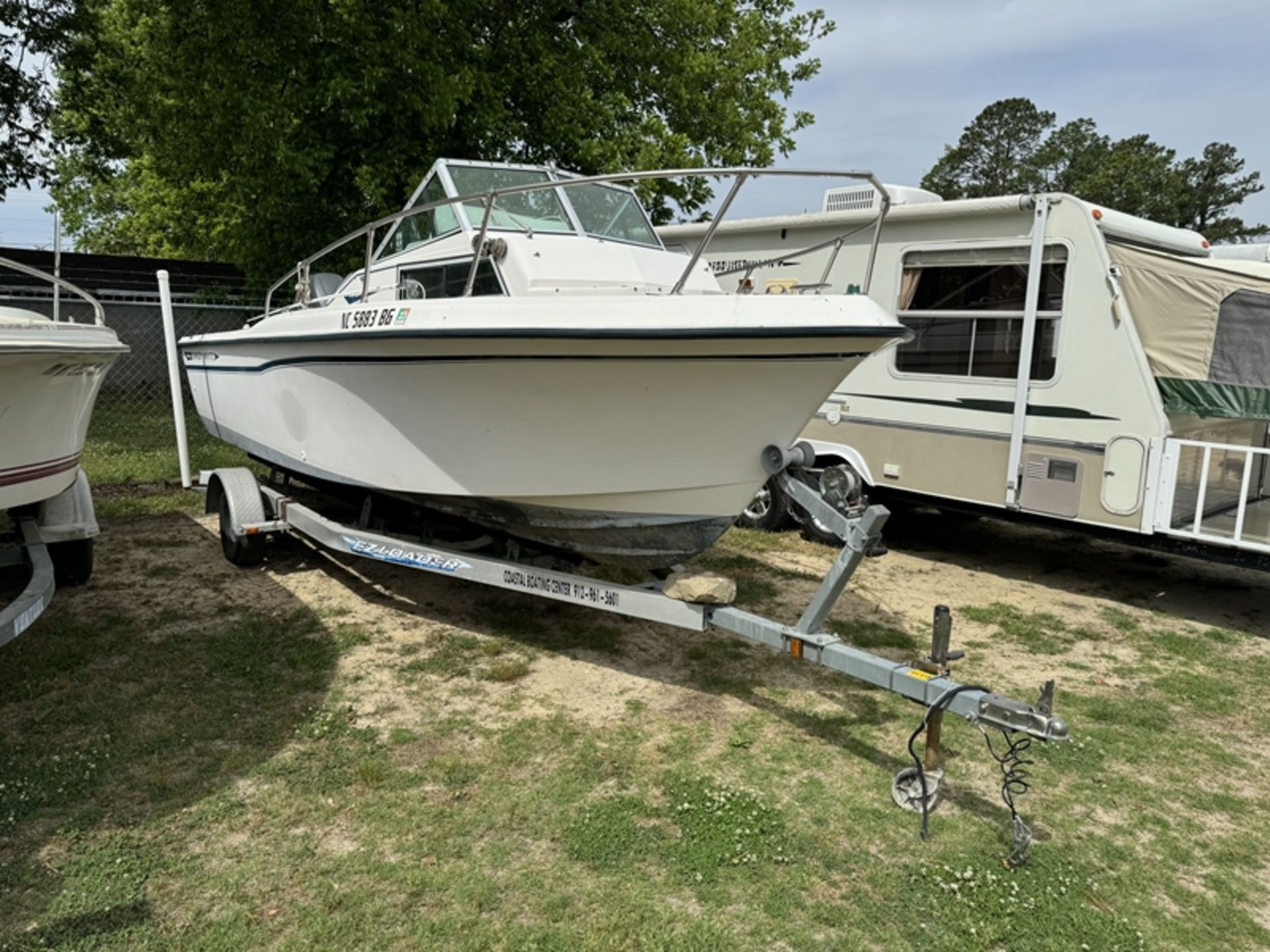 1987 GRADY WHITE Overnighter 20 with Yamaha 150 - NTLBG226G687 - Image 2 of 8