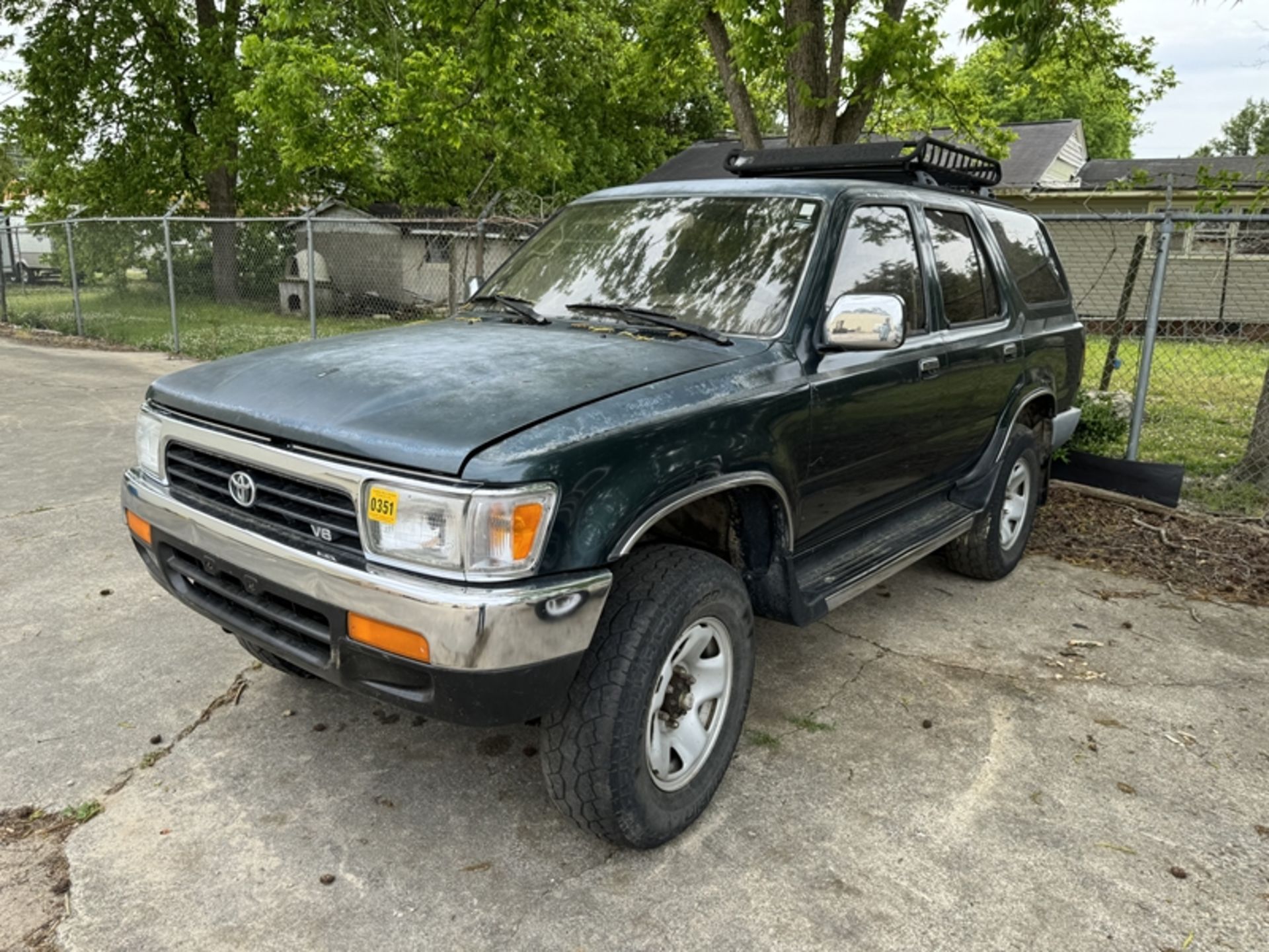 1994 TOYOTA 4Runner, 4wd, not running – mileage unknown – JT3VN39W1R0162964