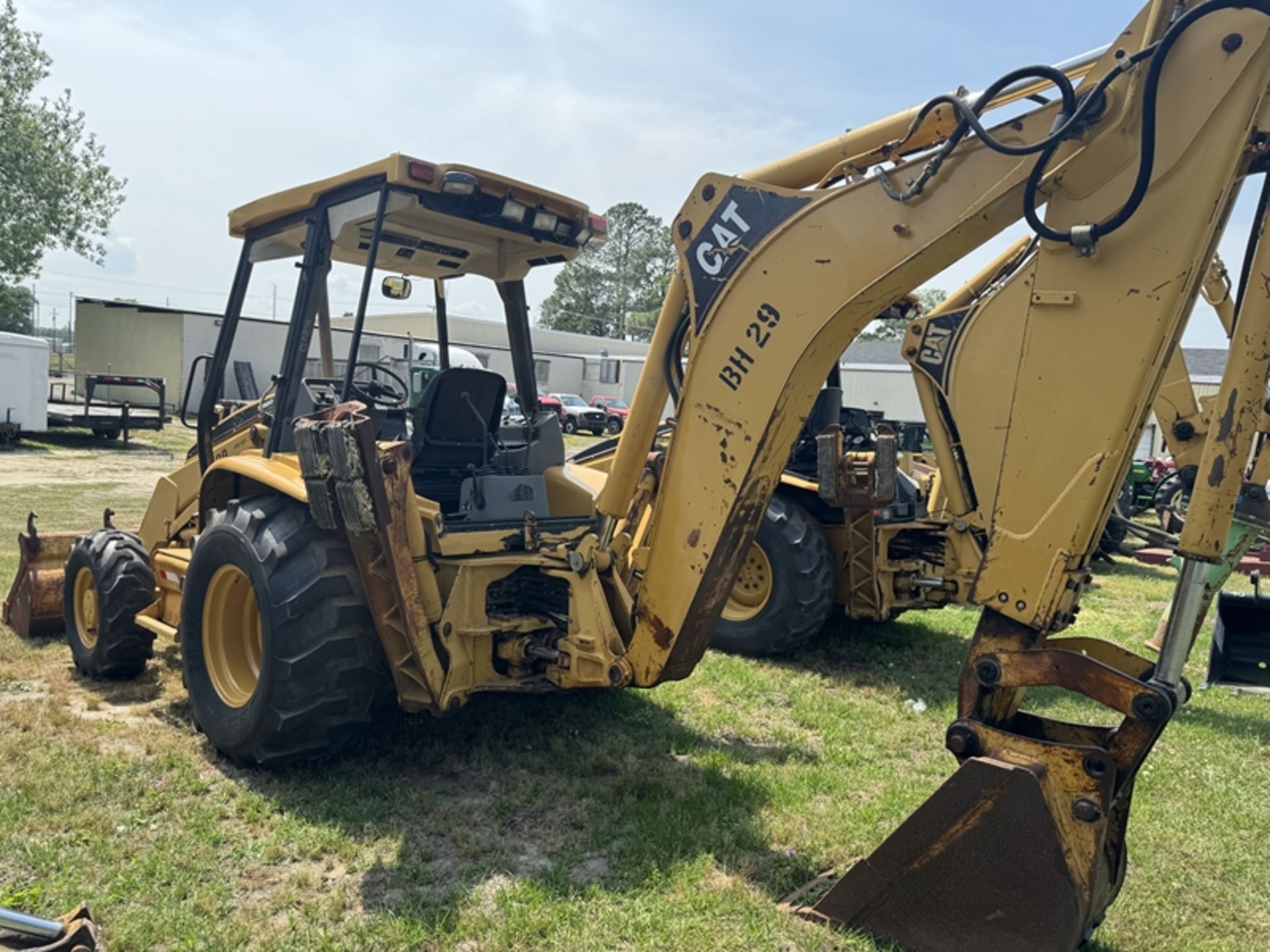 CAT 416C backhoe, 4wd – 3383 hours showing - 5YN0633 - Image 4 of 4