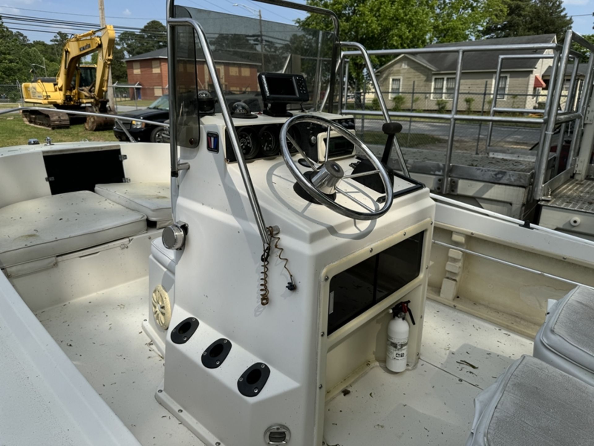 1990 WELLCRAFT 18’ center console with Johnson 110 - WELD3721F990 - Image 7 of 8