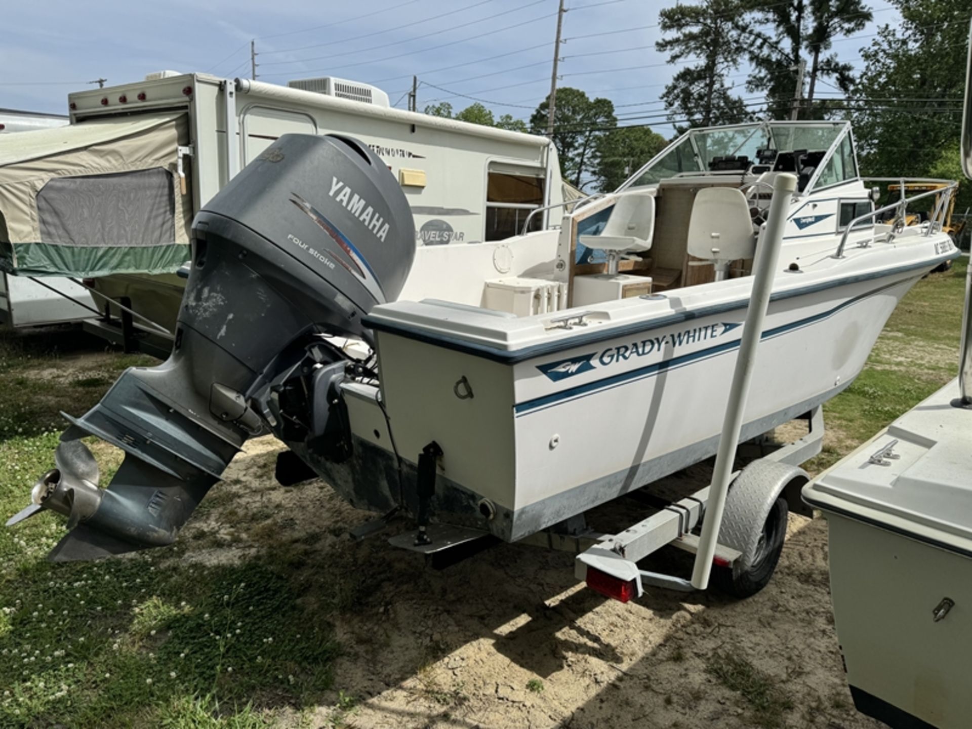 1987 GRADY WHITE Overnighter 20 with Yamaha 150 - NTLBG226G687 - Image 3 of 8