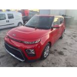 2020 KIA Soul 34,744 miles showing KNDJ23AU1l7713177