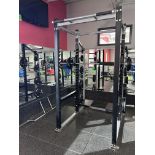 Complete MATRIX Squat Rack / Pull-Up Station incl. Rack, Bar, 350lbs of Free Weights