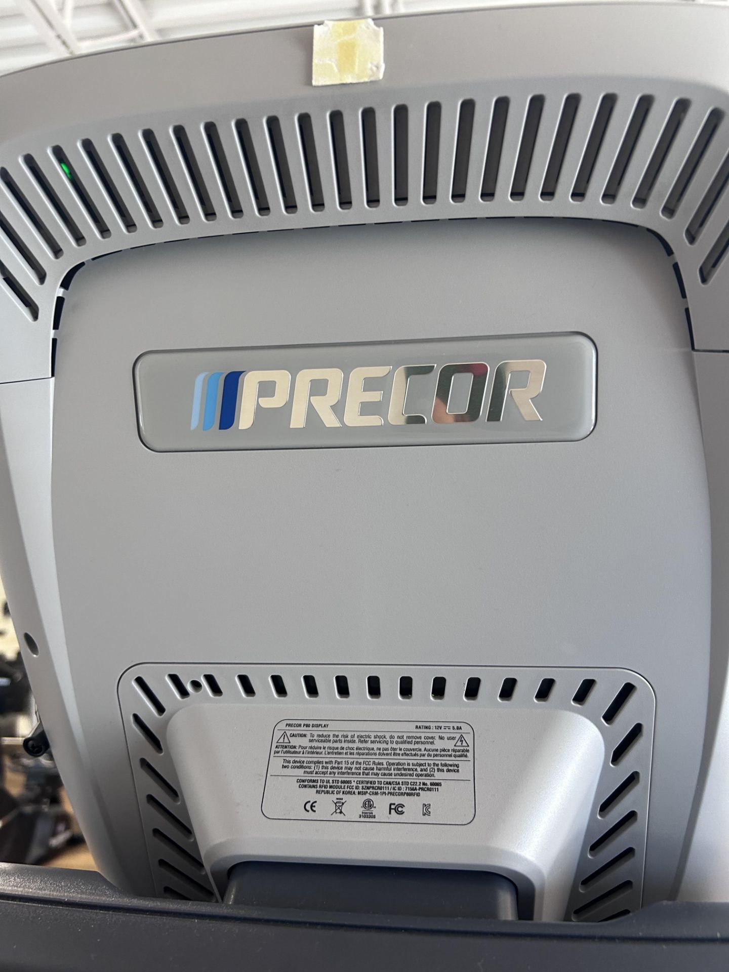PRECOR mod. TRM 811 Treadmill with PRECOR P80 Display Console, ser. AGNBG07140012 - Image 3 of 4