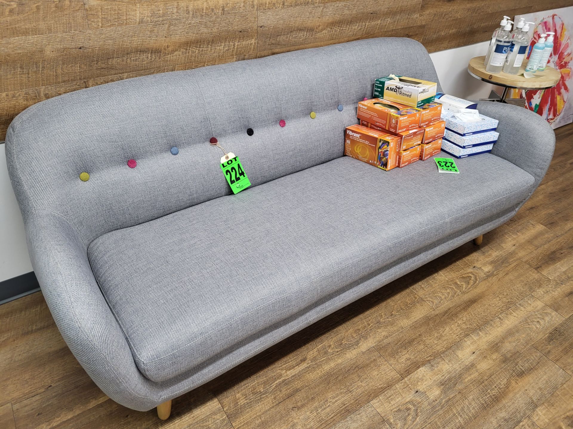 IRIS Sofa, W 78" x D 33" x H 32.5" , - Image 2 of 2