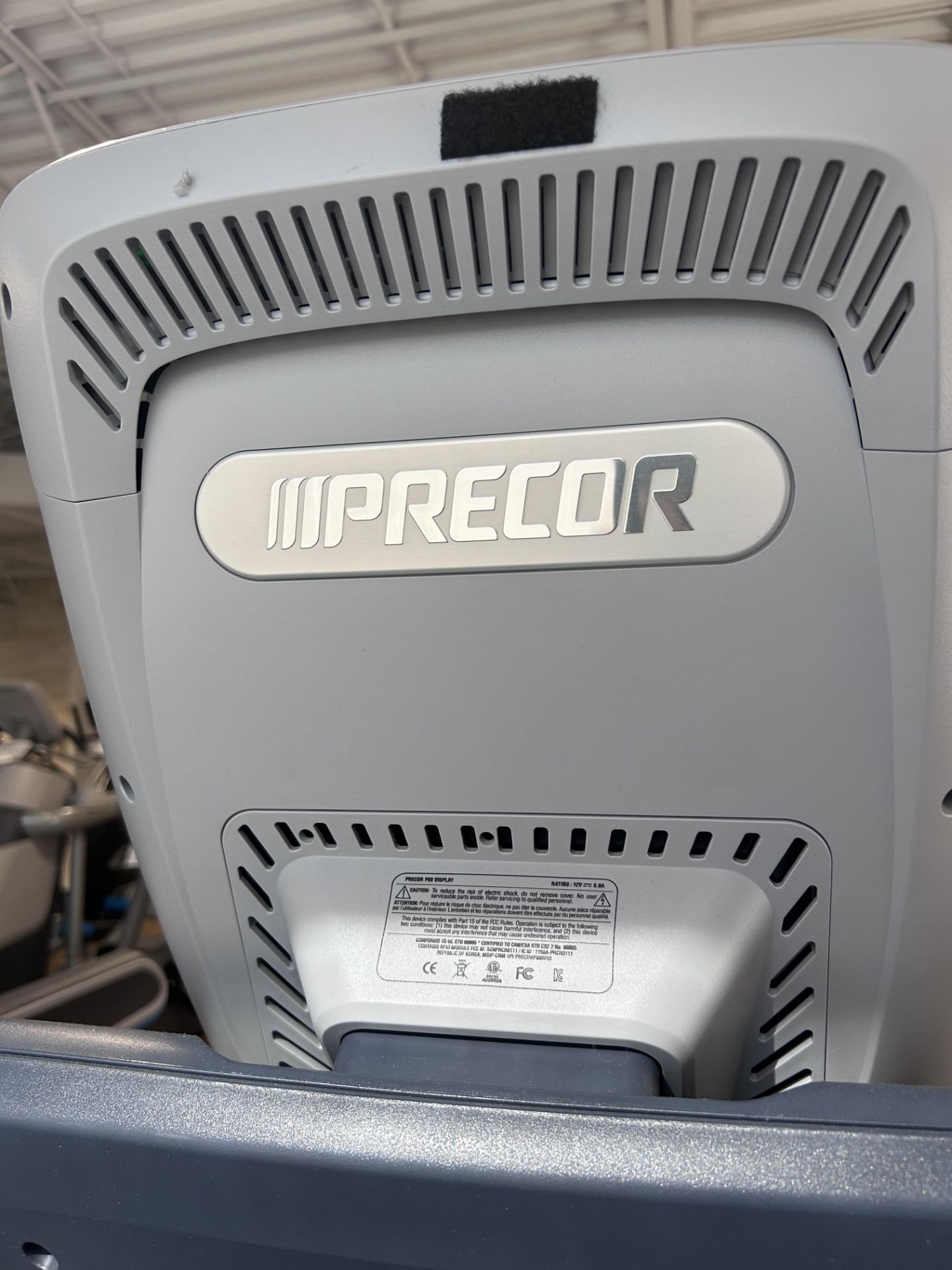 PRECOR mod. TRM 811 Treadmill with PRECOR P80 Display Console, ser. AGNBJ20150043 - Image 3 of 4