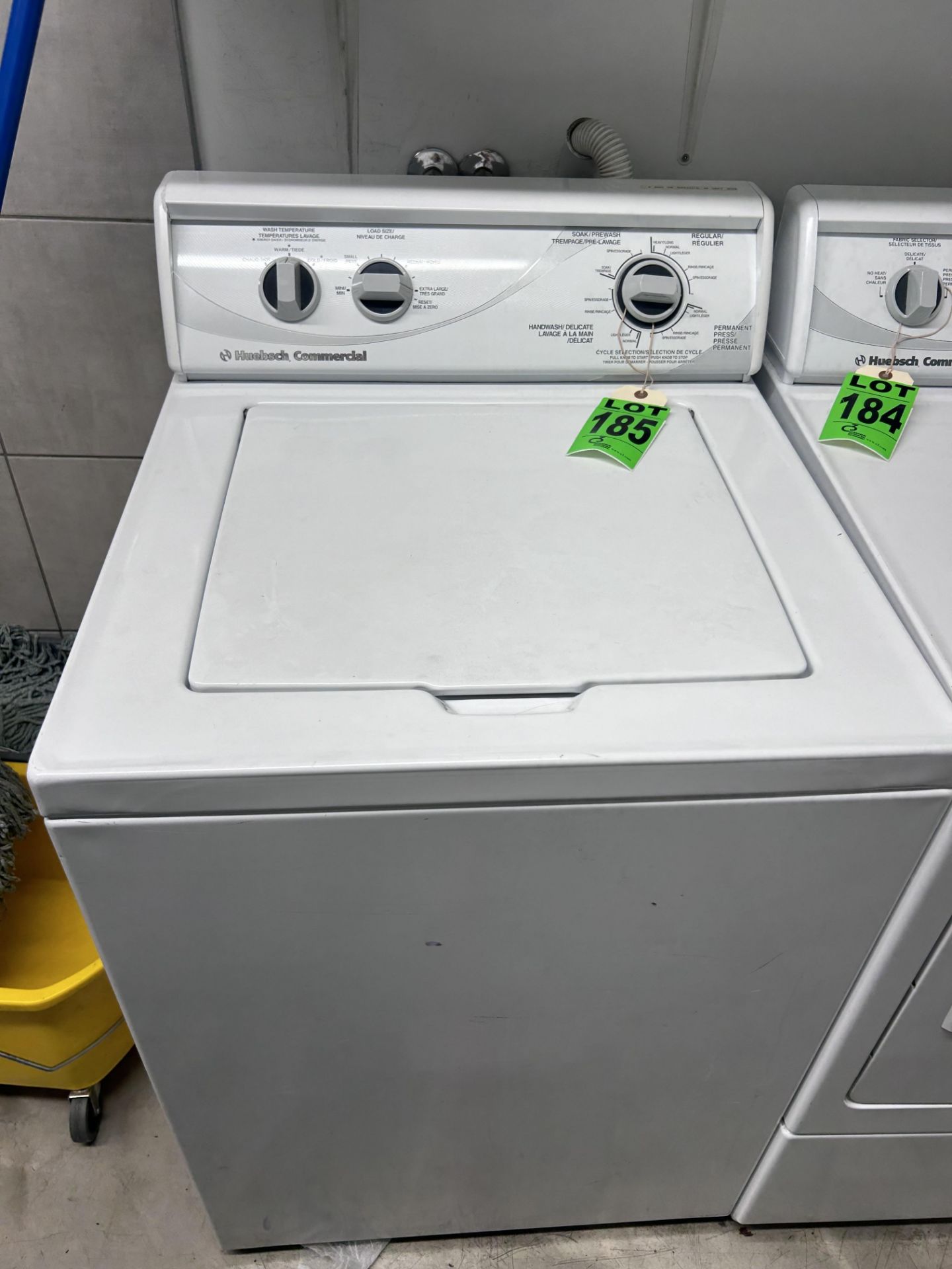 HUEBSCHER Washing Machine Mod. ZWN412SP111CW01 16LBS Load size