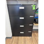 4-Drawer Horizontal Filing Cabinet