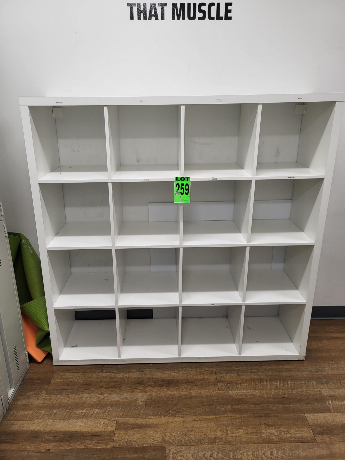 16-Section Cubby Storage unit - Image 2 of 2