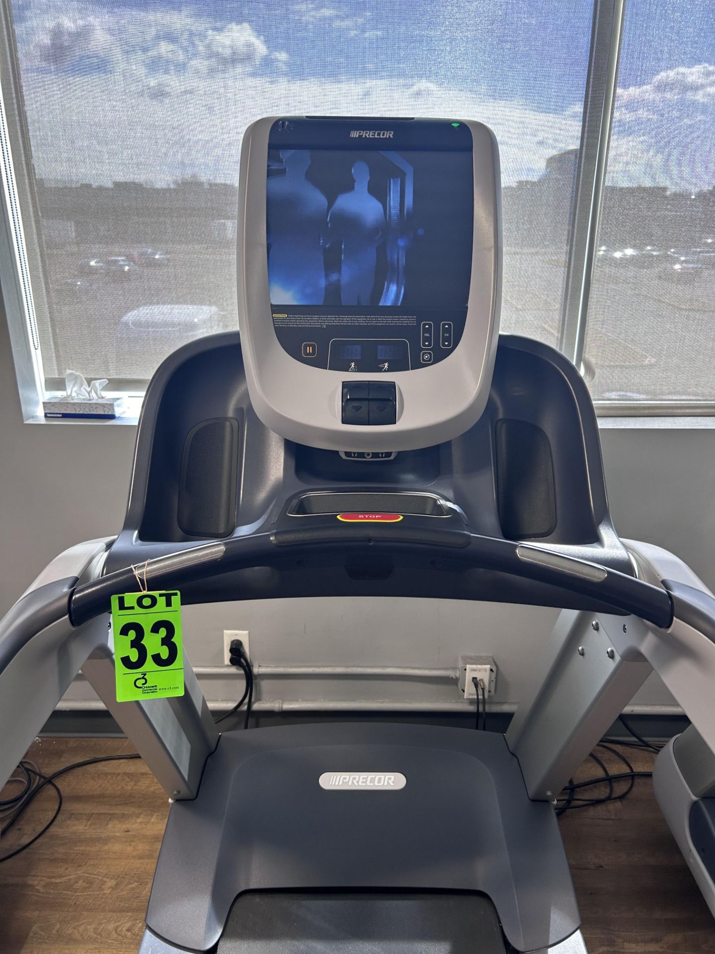 PRECOR mod. TRM 811 Treadmill with PRECOR P80 Display Console, ser. AGNBJ27140024 - Image 2 of 4