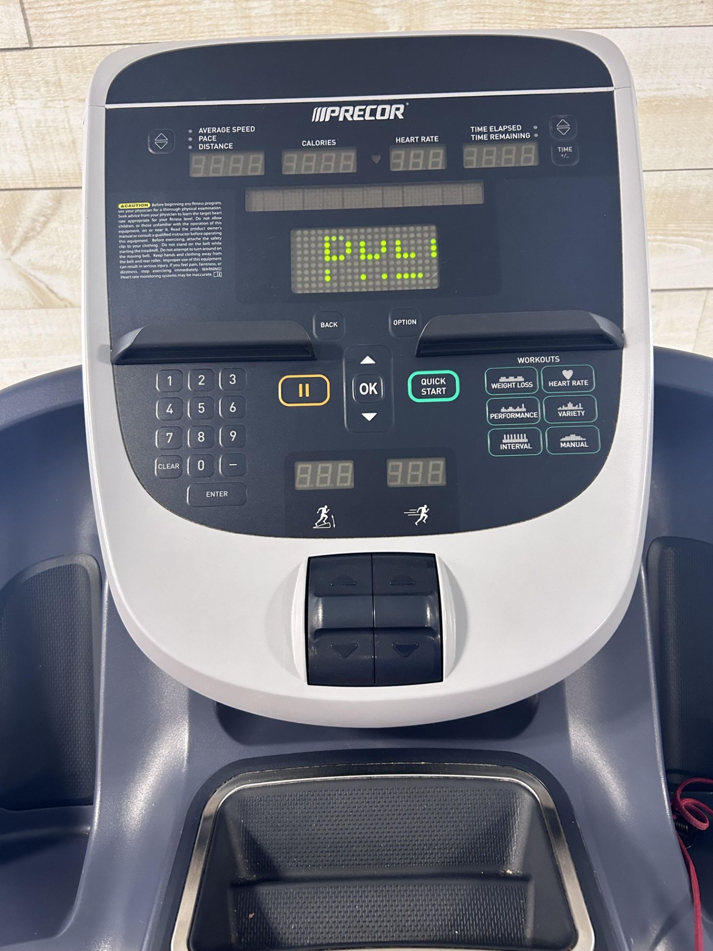 PRECOR mod. TRM 811 Treadmill with PRECOR P30 Console, ser. AGNBJ08140012 - Image 2 of 4