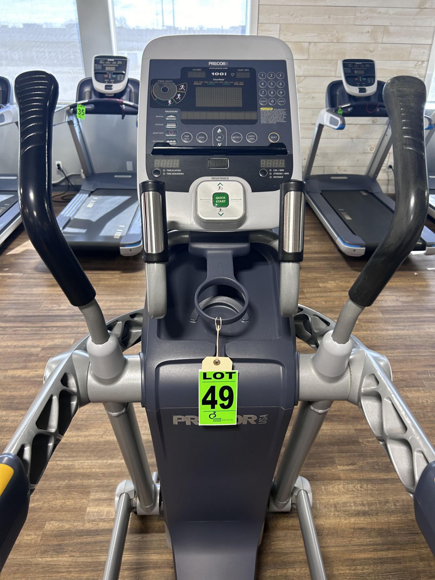 PRECOR mod. AMT-100i Adaptive Motion Trainer with Console - Image 3 of 5