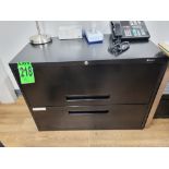 GLOBAL 2-Drawer Horizontal Filing Cabinet