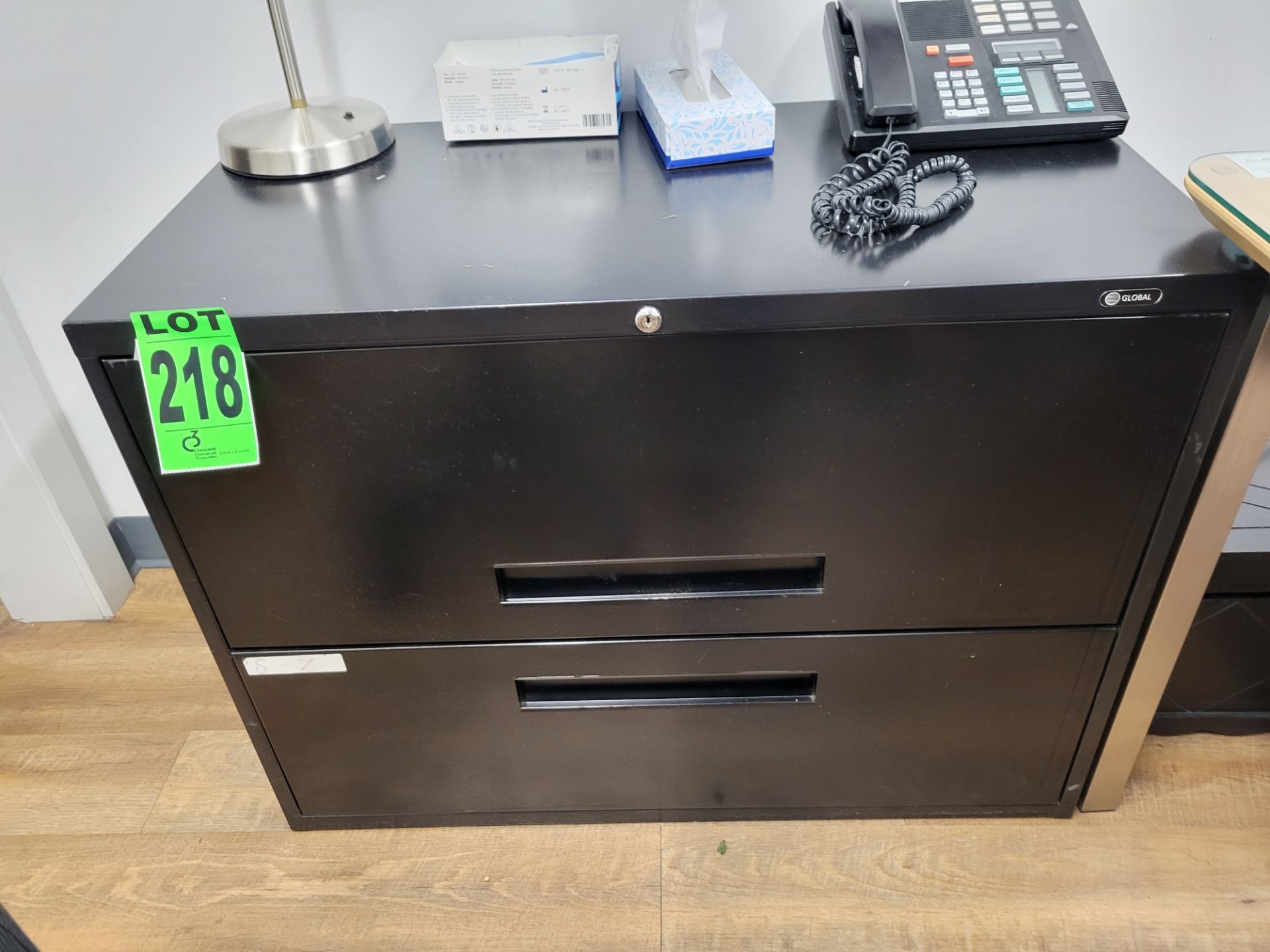 GLOBAL 2-Drawer Horizontal Filing Cabinet