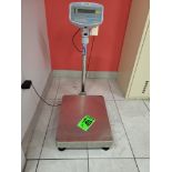 ADAM mod. GFK-660a Floor Checkweighing Scale, 660 lb / 300kg x 0.05lb/0.02kg