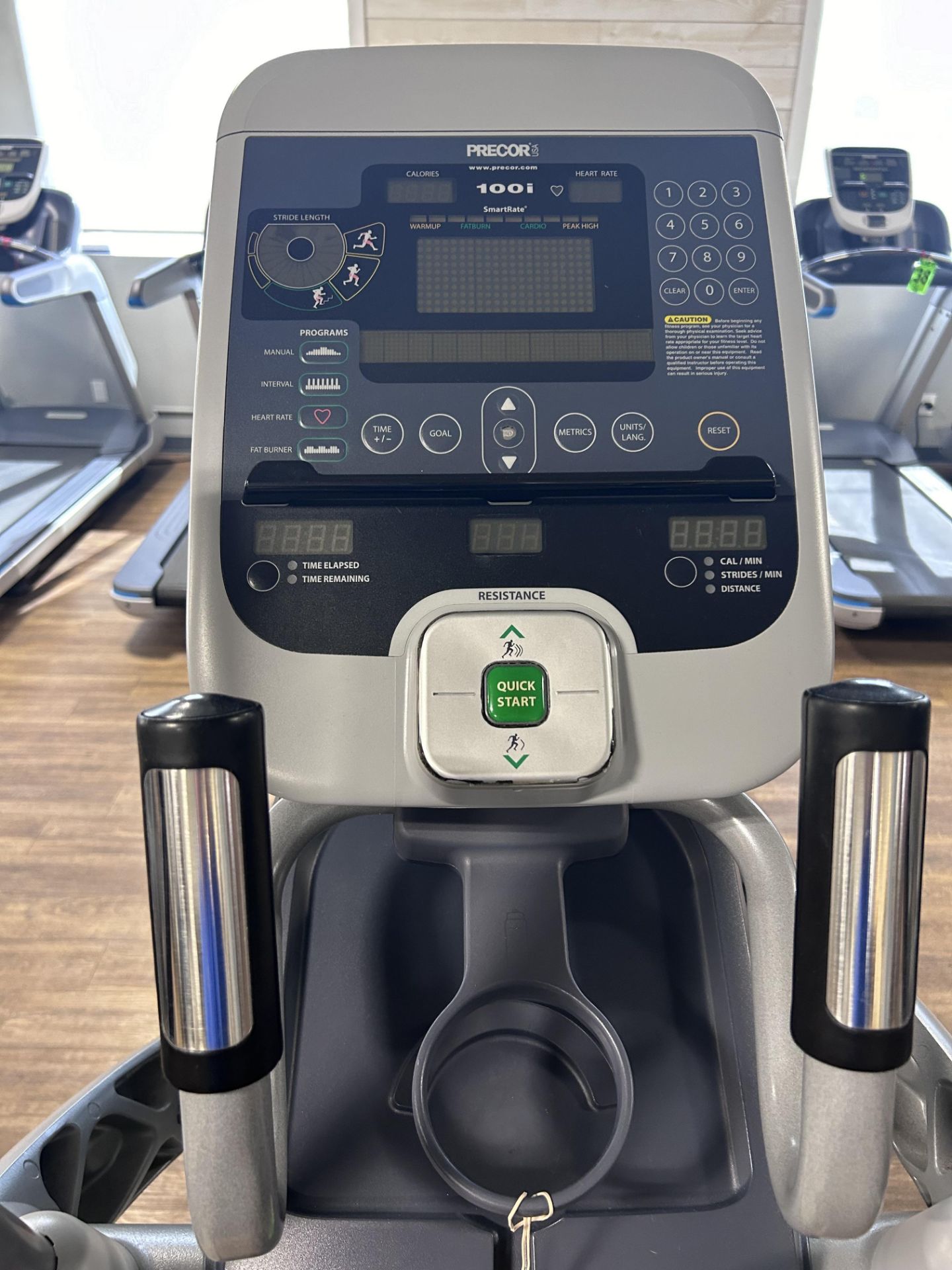 PRECOR mod. AMT-100i Adaptive Motion Trainer with Console - Image 3 of 4