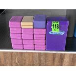Lot of (15) Ypga blocks and Gliding pads