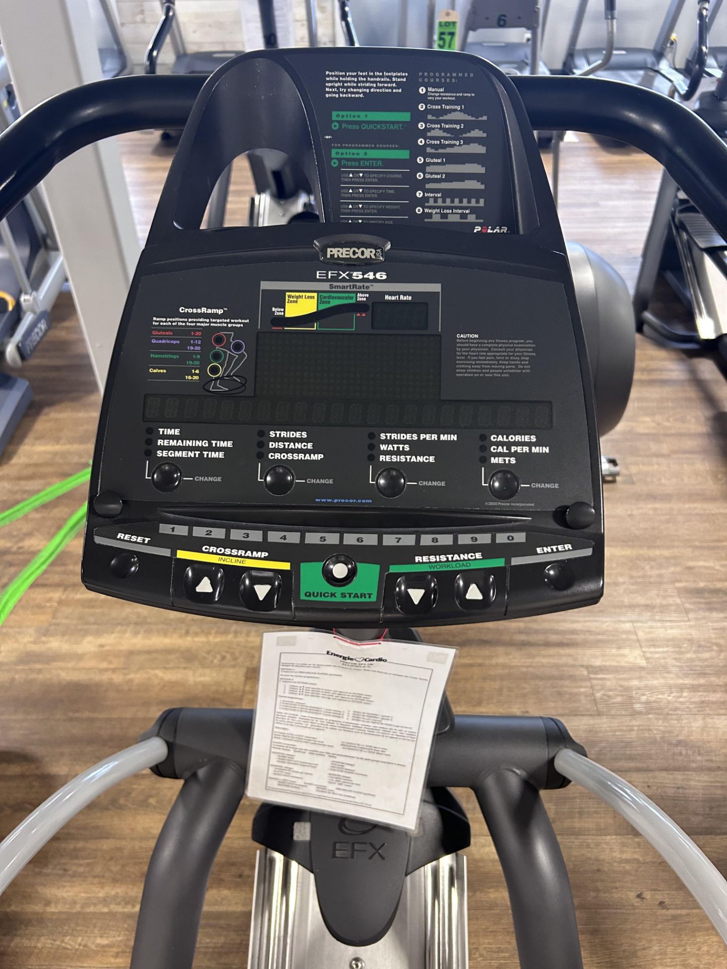 PRECOR mod. EFX 546 Elliptical Cross-Trainer - Image 2 of 6