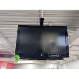 42" LG Ceiling-Mount Flatscreen Television, with Bracket