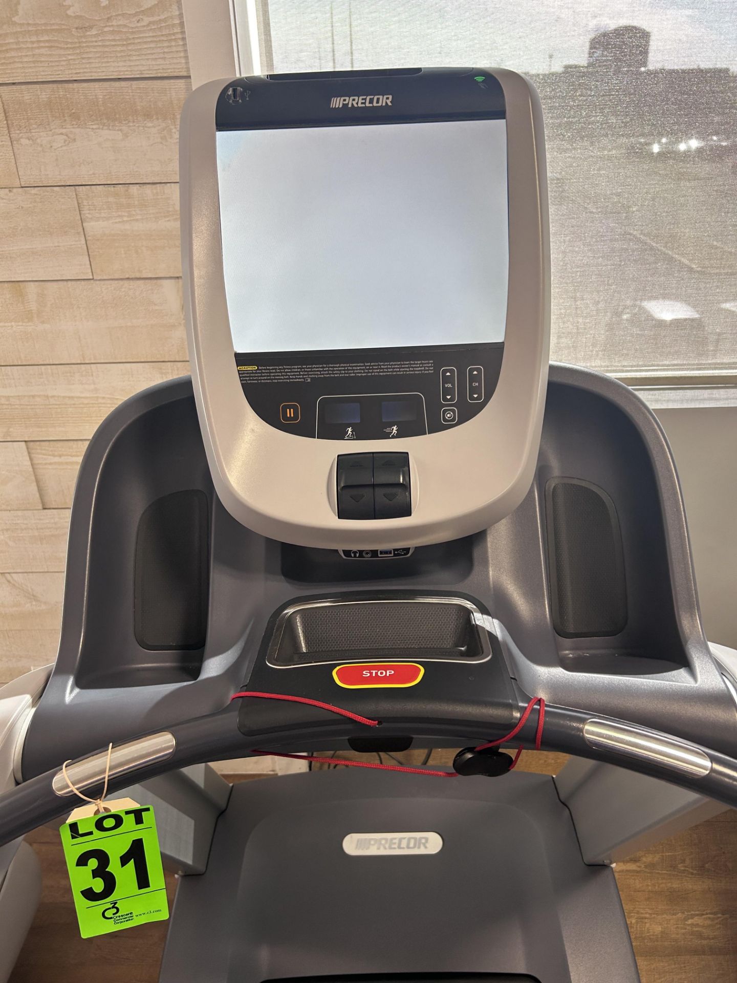PRECOR mod. TRM 811 Treadmill with PRECOR P80 Display Console, ser. AGNBJ20150043 - Image 2 of 4