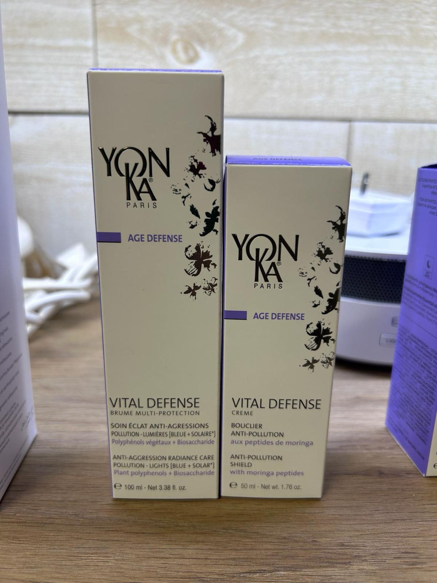 (2) YONKA Age defence creme. Includes (1) Vital Defense Multi-Protection Mist (1) Vital Defense