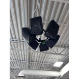 Lot of (6) JBL Loudspeaker with Ceiling-Mount Bracket