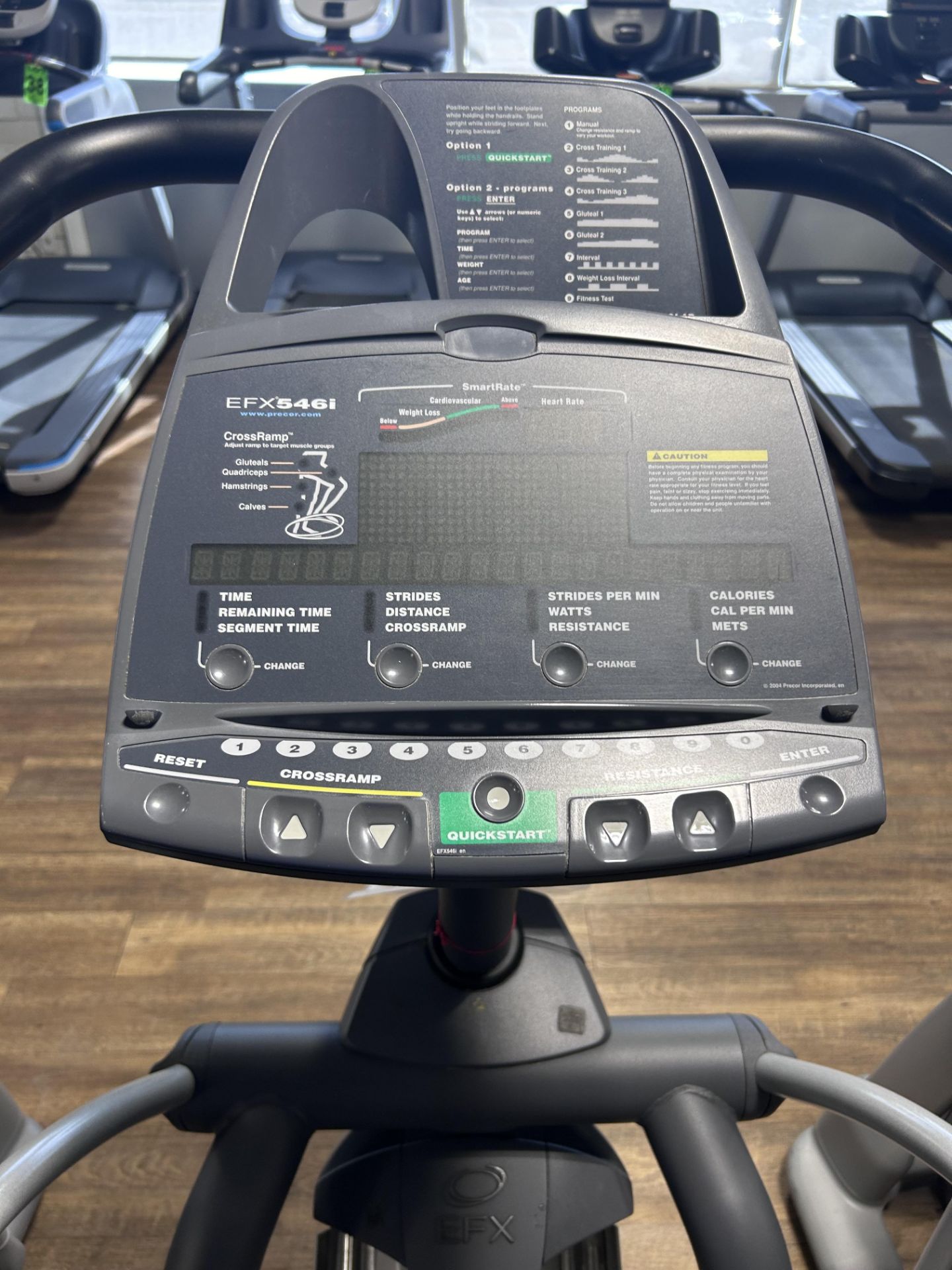 PRECOR mod. EFX546i Elliptical Cross-Trainer - Image 2 of 8