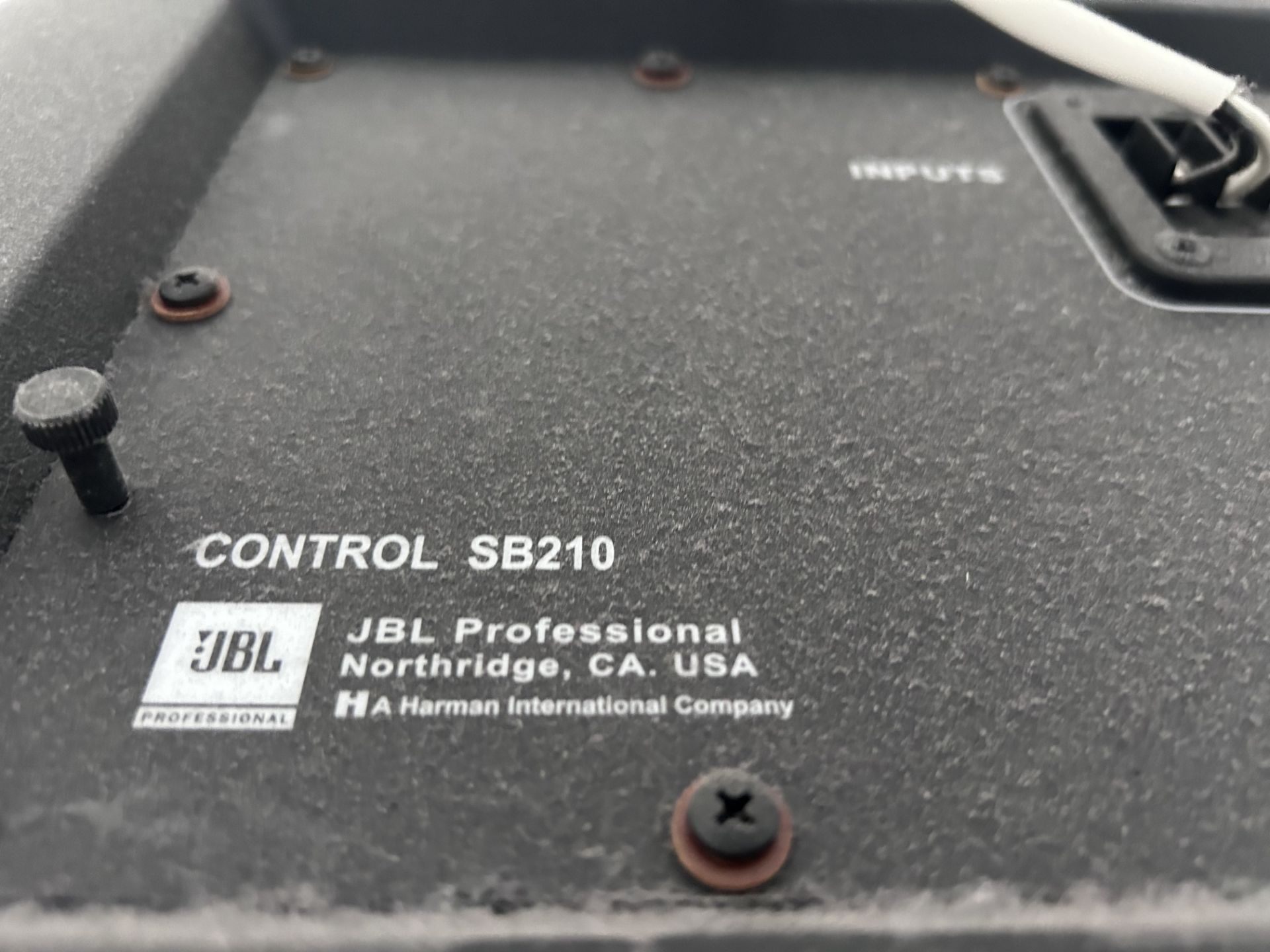 (2) JBL Speakers Control SB210 - Image 2 of 3