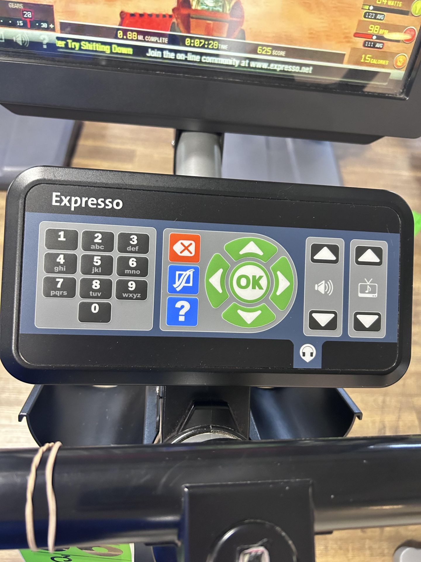 EXPRESSO Fitness mod. S3U Upright Bike with Display - Image 4 of 5