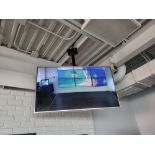 50" PANASONIC Wall-mount Flatscreen Television, with bracket