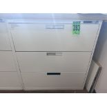 ARTOPEX 3-Drawer filing cabinet with numerical lock