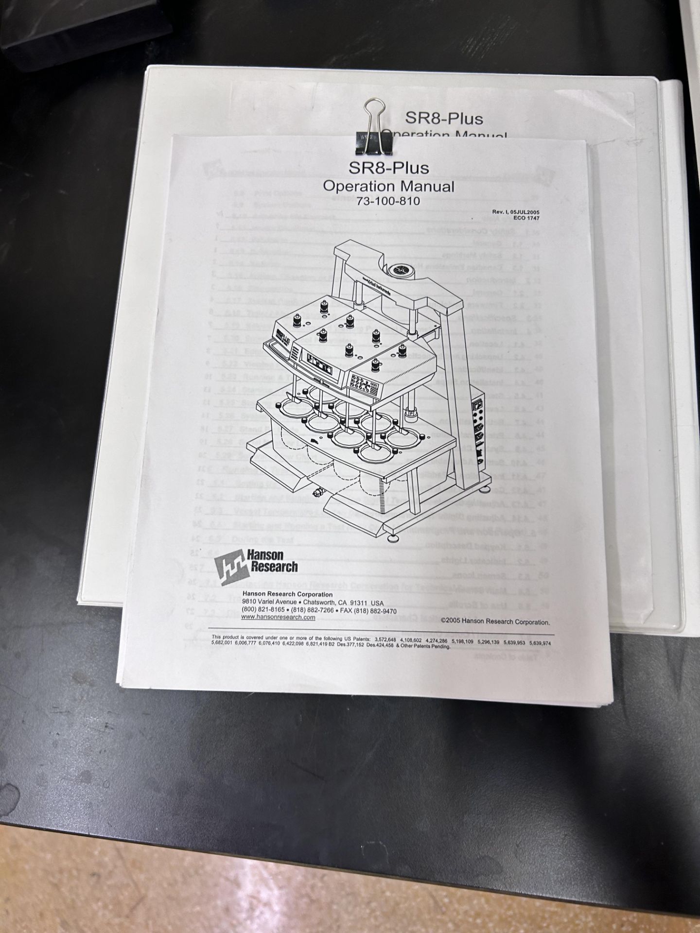 MANSON RESEARCH Mod. SR8PLUS 73-100-103 - Image 6 of 6