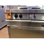 GARLAND 2-sided gas griddle