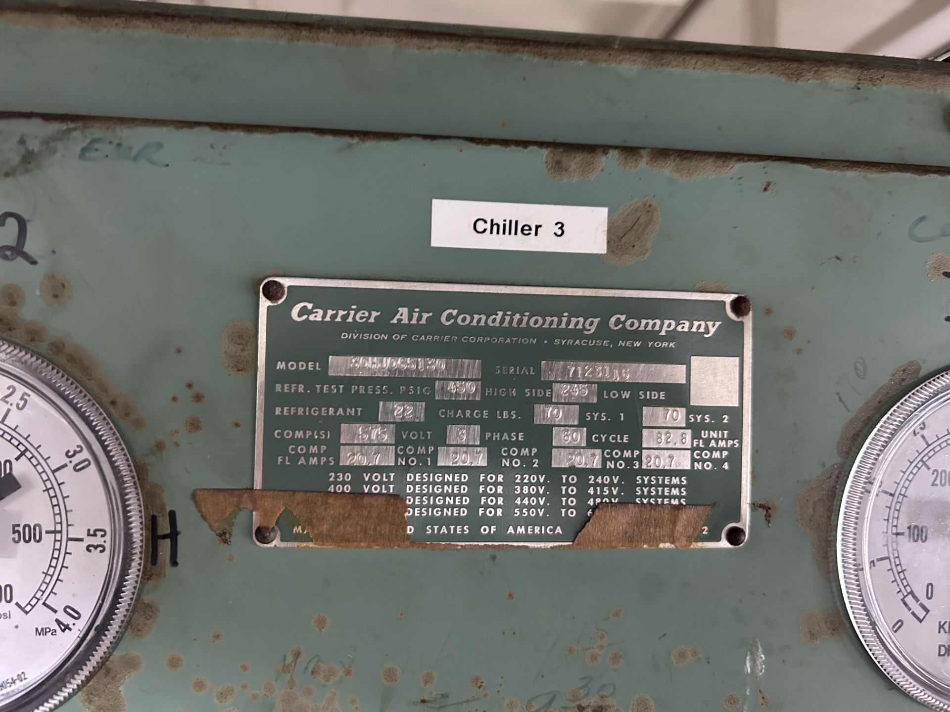 CARRIER Air chiller Mod. 30HU065130 - Image 7 of 7